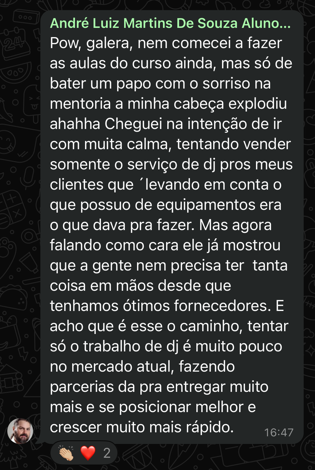 Depoimento Fornecedores